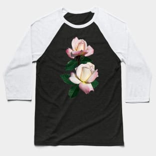 Roses - Pale Pink Rosebuds Variety Pristine Baseball T-Shirt